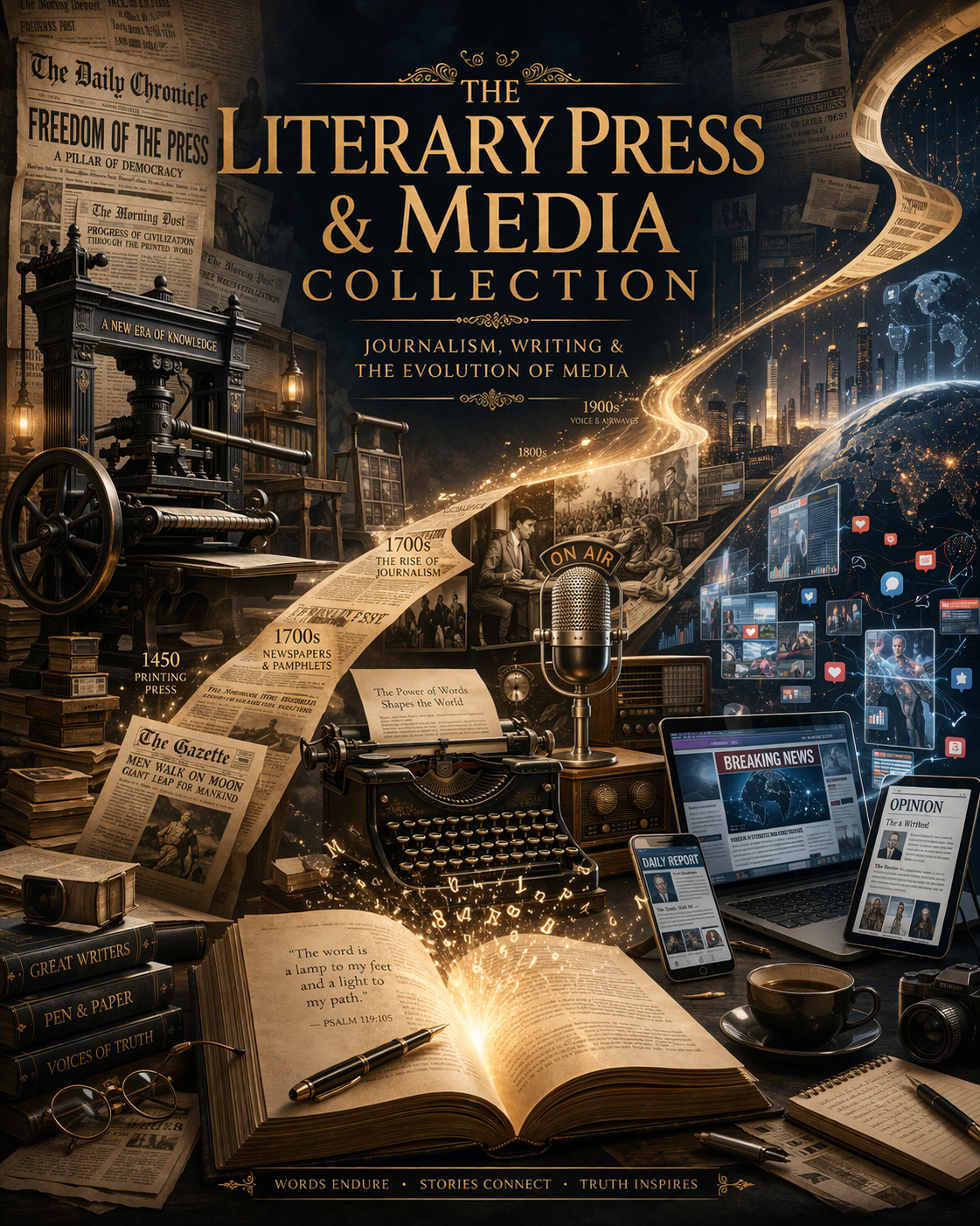 The Literary Press & Media Collection